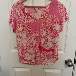 Lilly Pulitzer Linen Top